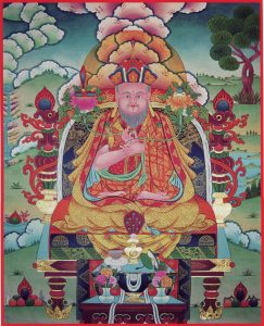 01.白玉寺第一代座主-頂禮大持明者昆桑謝饒普賢般若-東方勝王