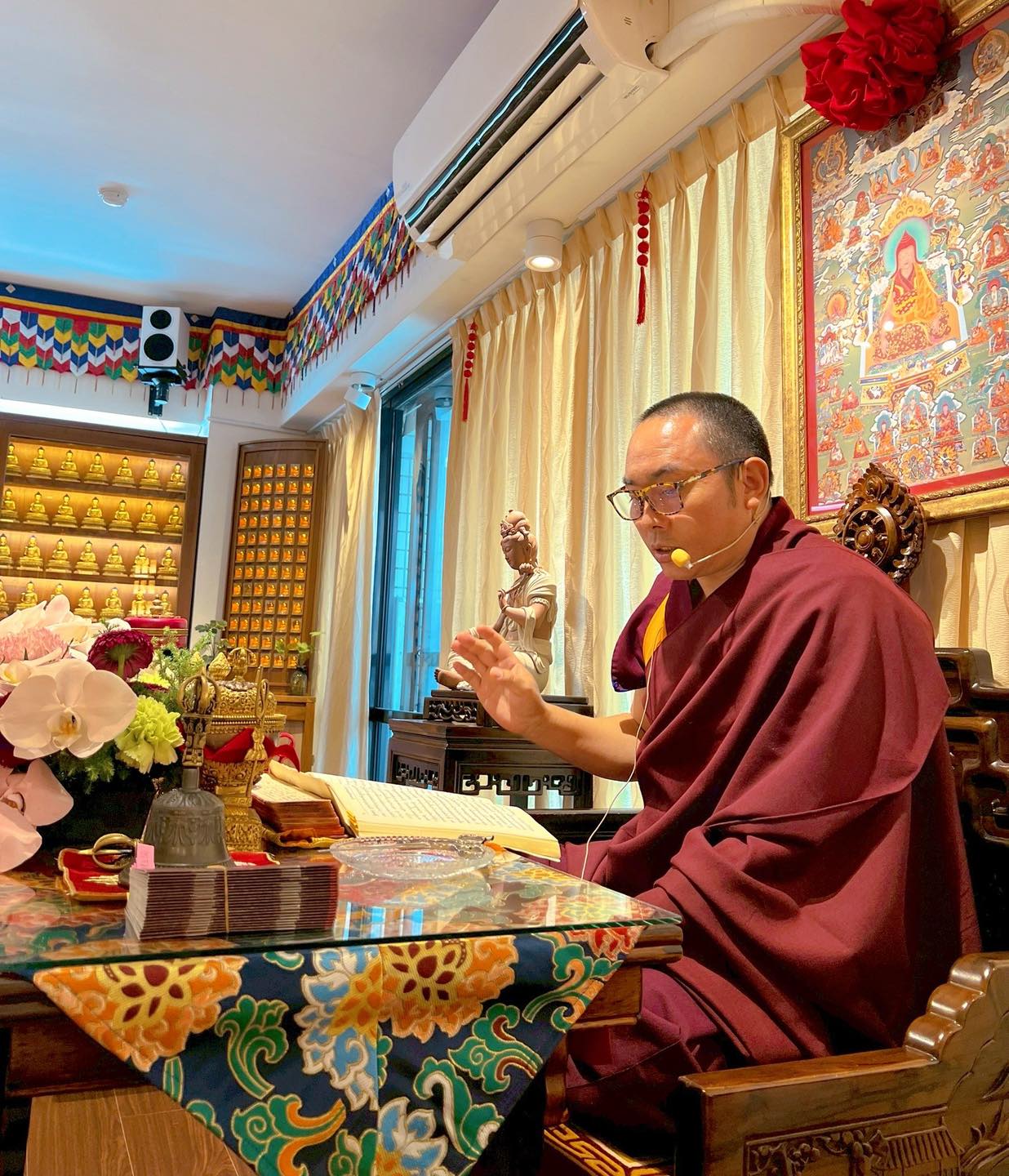 — 2025年11月8日活動記錄 — 皈依殊勝日 & 止禪，照片1/19