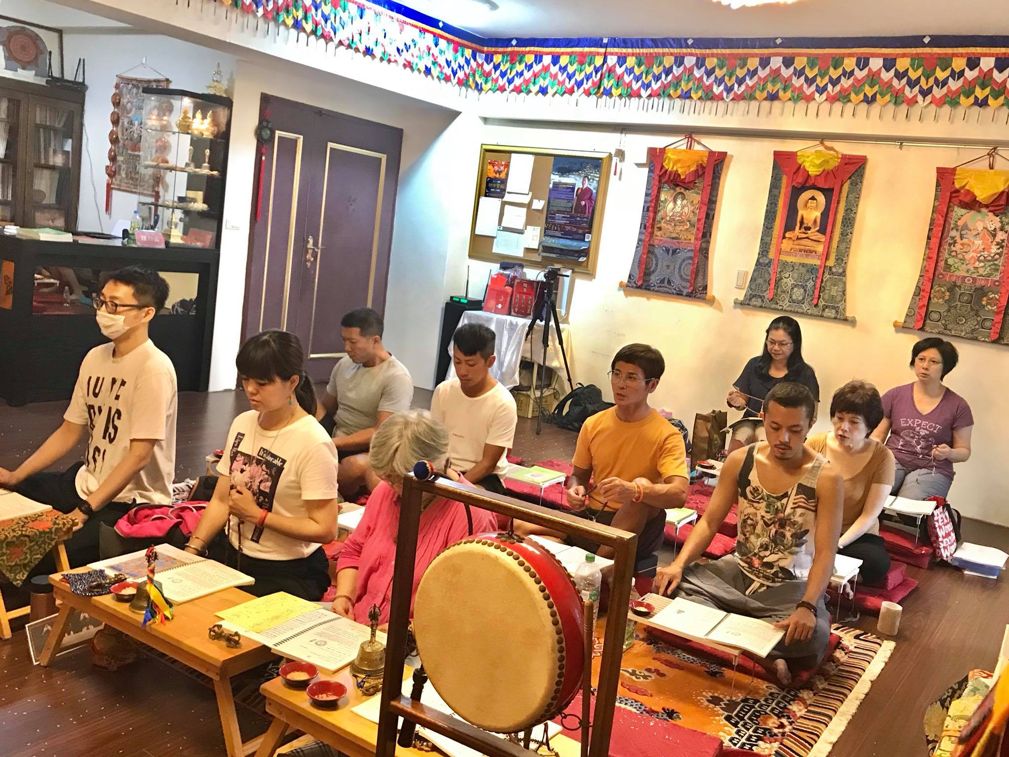 二十一度母共修法會 共修紀錄，照片4/9