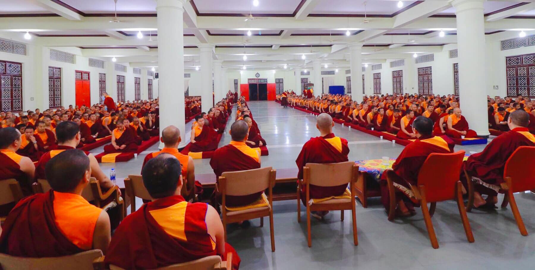 2019年4月8日 南卓林寺舊譯寧瑪，印度南卓林寺，照片3/6