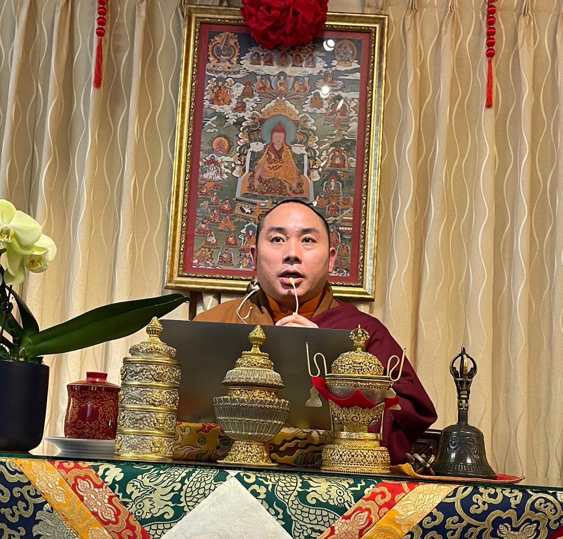天法次第實修班 上學年結業式,照片8/23