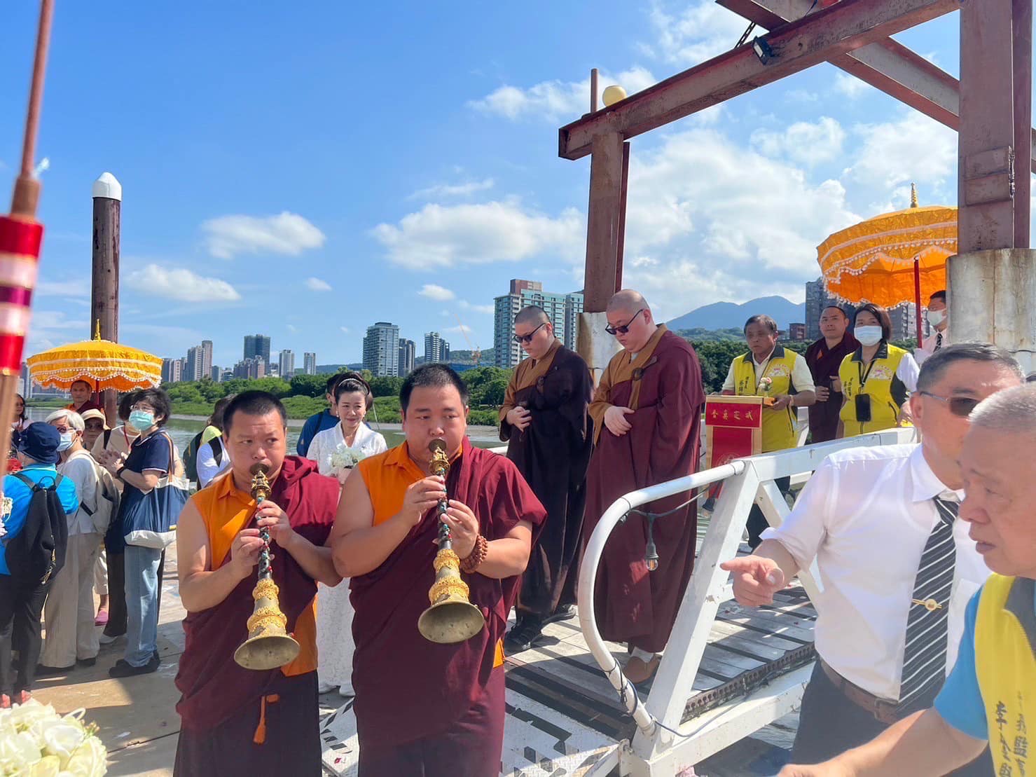 2023淡水河河祭、陸祭薦拔祈福大法會 8/27、9/1活動紀錄，照片4/57