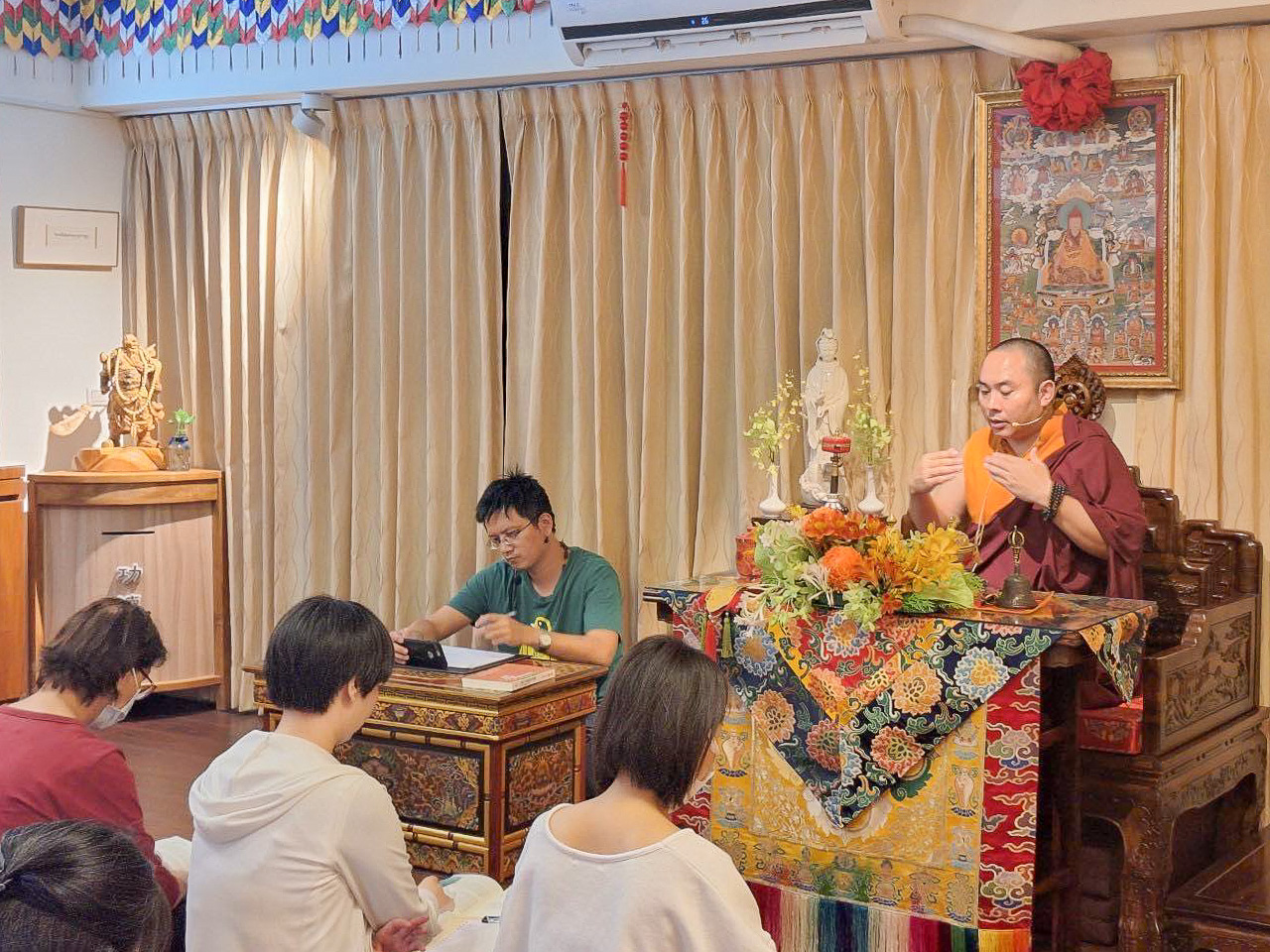 2024 白玉天法次第實修班，照片8/10
