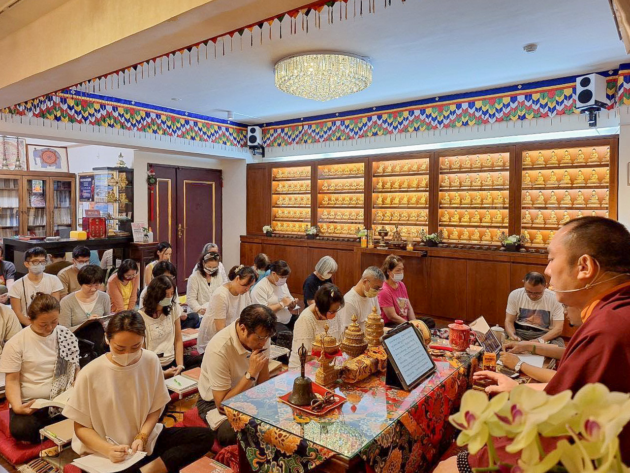 2024 白玉天法次第實修班，照片2/10