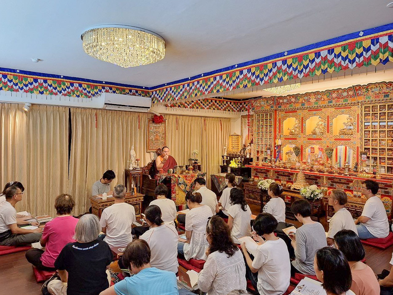 2024 白玉天法次第實修班，照片9/10