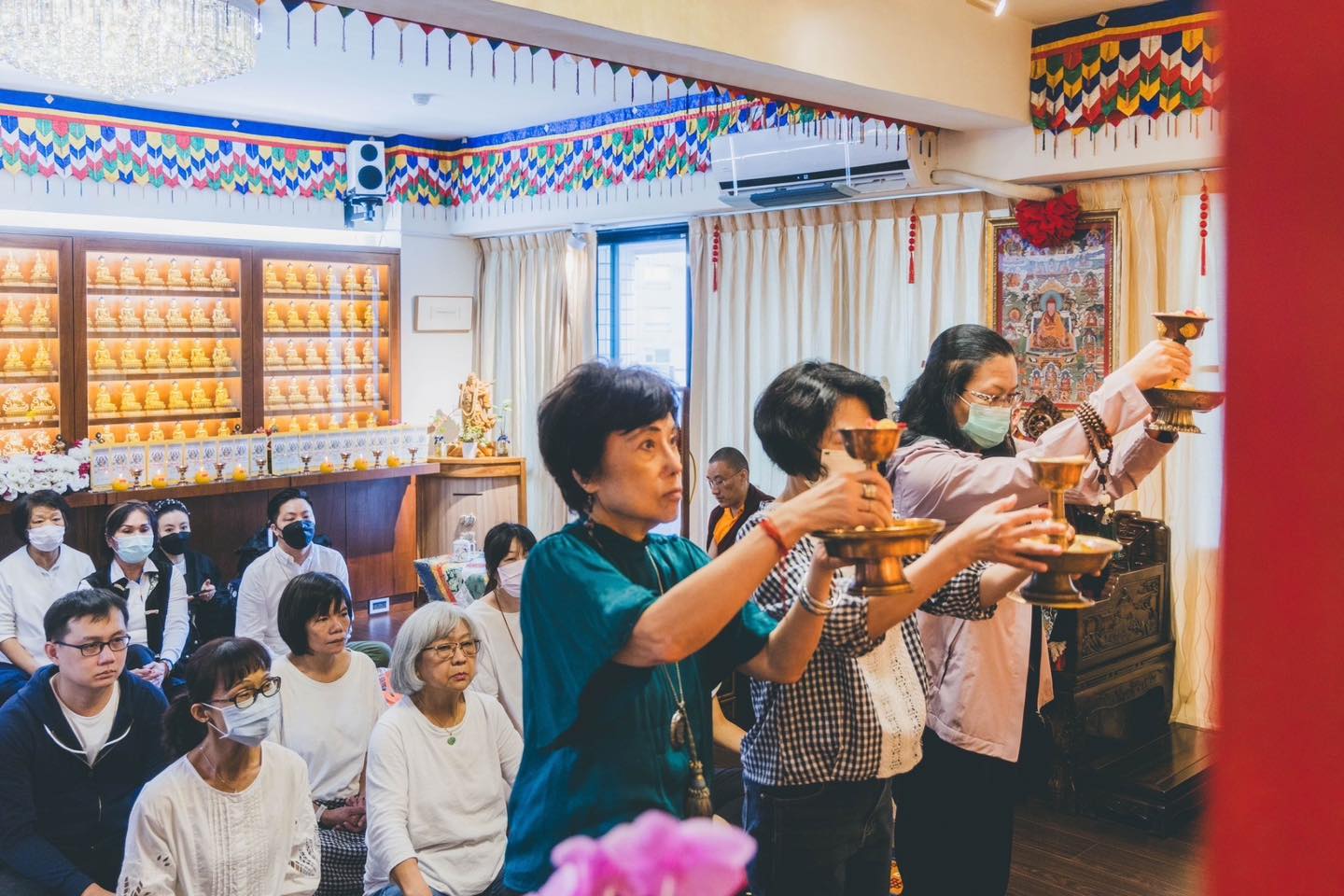 — 2024年11月2日活動記錄 — 皈依殊勝日 & 龍欽寧體護法法會，照片19/25