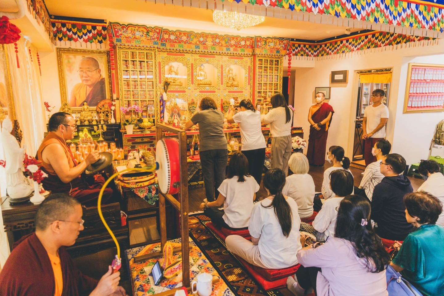 — 2024年11月2日活動記錄 — 皈依殊勝日 & 龍欽寧體護法法會，照片23/25